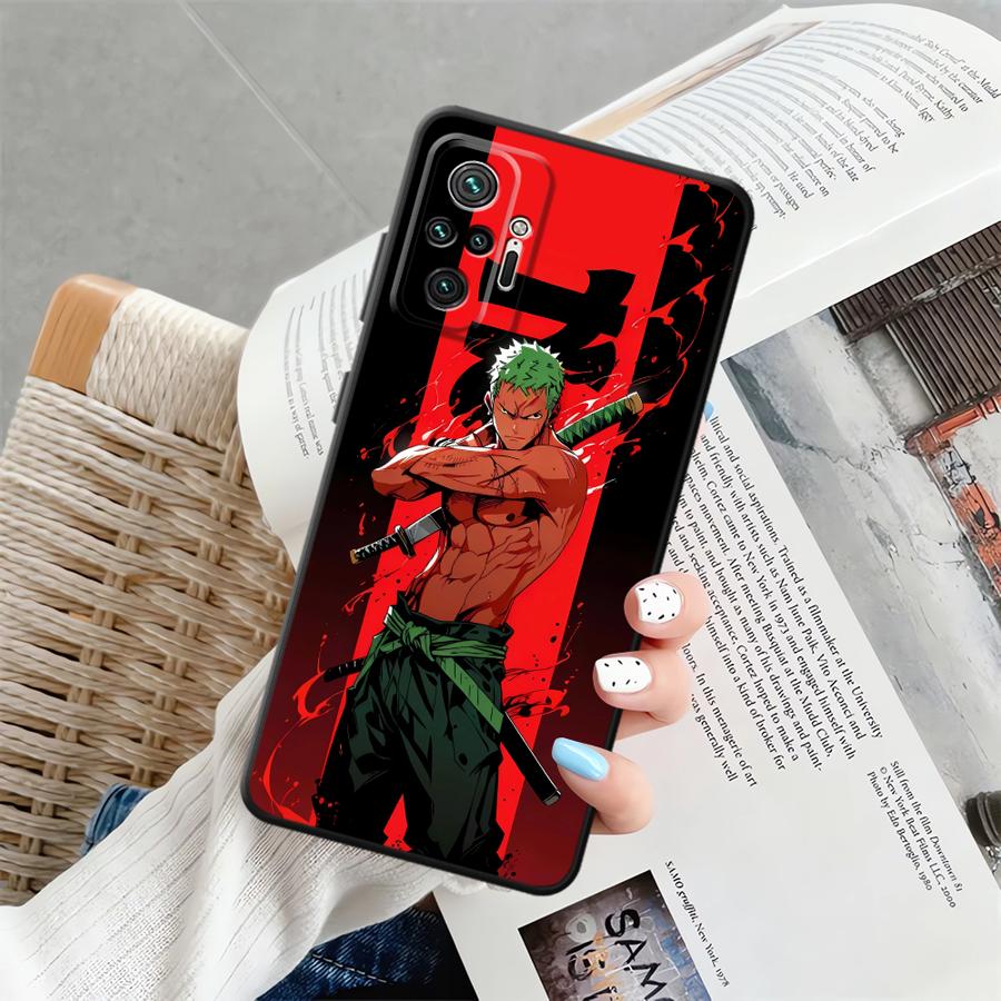 Case for Xiaomi Redmi Note 10 9 8 Pro 12S 11 13 12 Pro Plus 10S 9s 11S Funda Phone Cover Ones Pieces Luffy