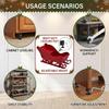 Adjustable Furniture Feet Leveling Pads for Cabinets Desks with Anti Slip Base