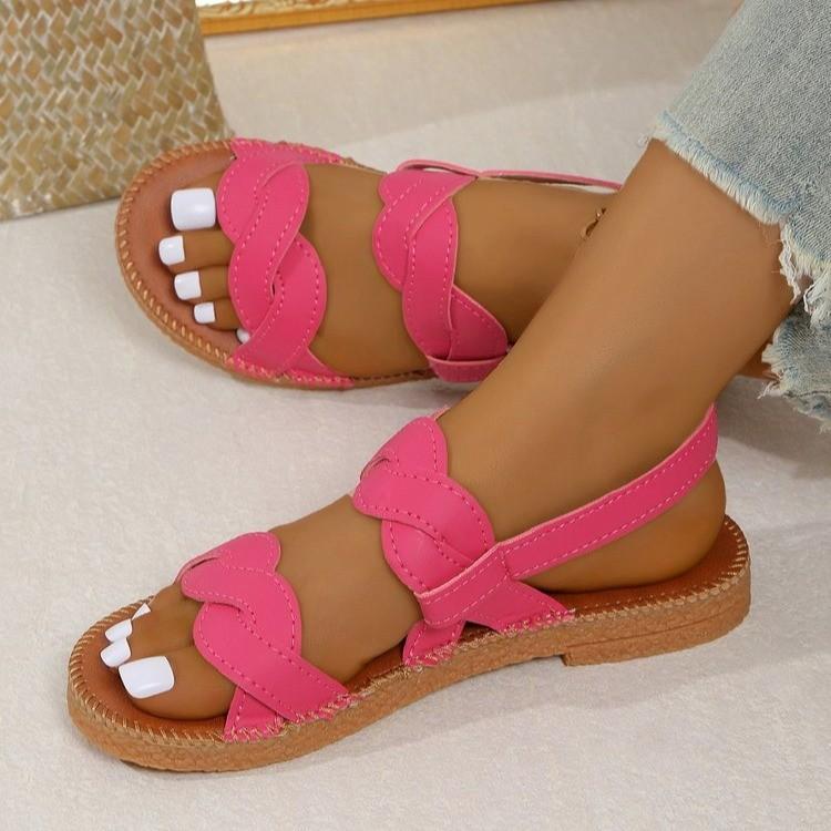 Women Sandals Trend Anti-slip Wear-resistant Sandals Women Soft Soled Beach Flat Platform Shoes Women Sandalias De Mujer