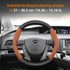 Suitable for Byd Suede Matte Carbon Fiber Texture Steering Wheel Cover Suitable for Dolphin Mini Seal Atto 3 King Shark 6 Song Pro Seagull F0 MM20