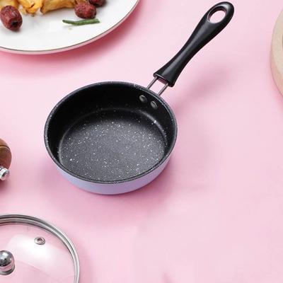 Com Revestimento Antiaderente Mini Frigideira Antiaderente Cabo Longo Panela para Omelete Frigideira para Fritar Ovos Café da Manhã