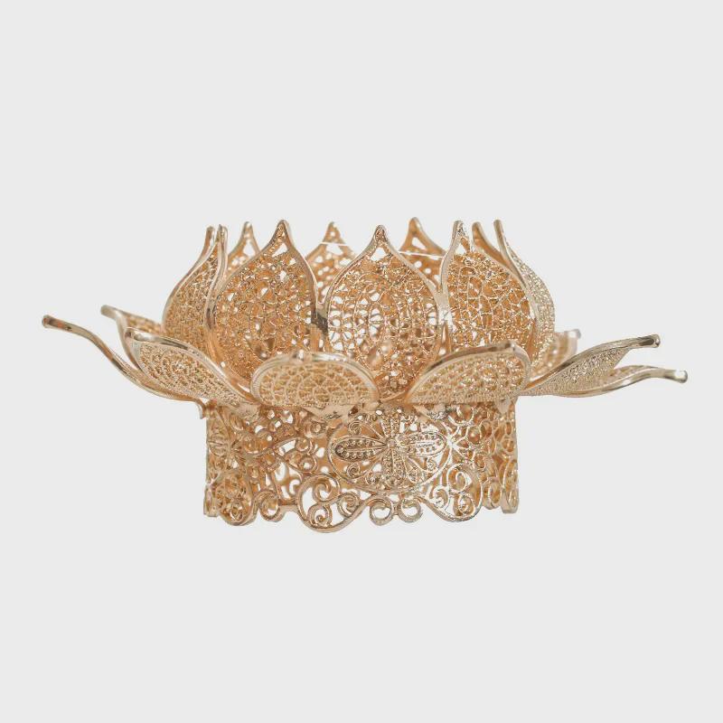 Lotus Hanfu Headdress: Ancient-Style Hair Crown & Xiuhe Accessories from Ming & Song Dynasties