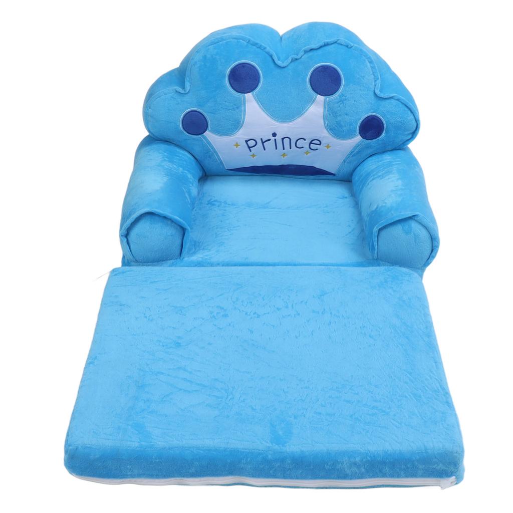 Kids Couch Cartoon Lounger Sofa Foldable Sofa Bed Comfortable Cute Princess Toddler Sofa