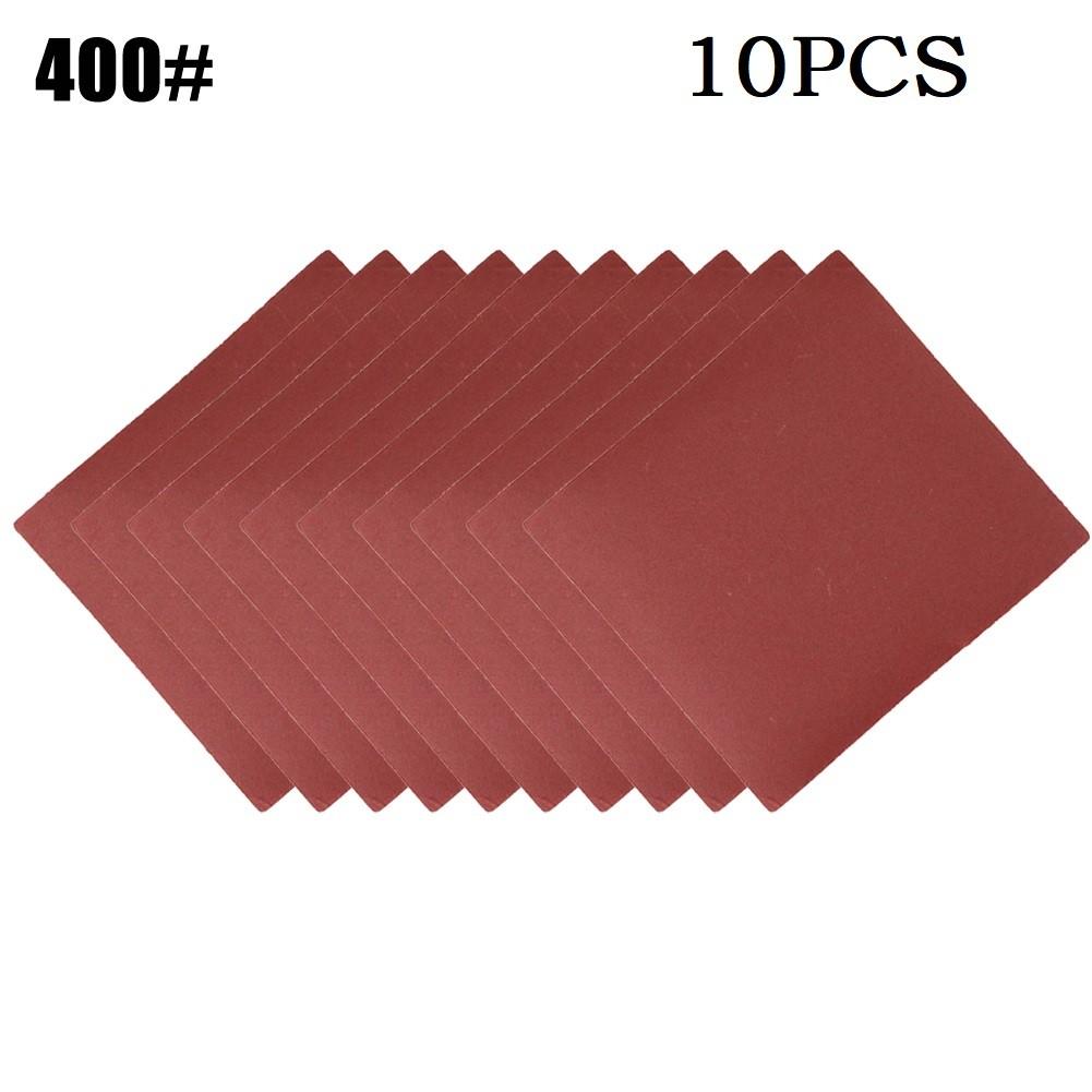 110*100mm Schleifpapier 60-1000 Körnung Zubehör Aluminiumoxid Rot Sets