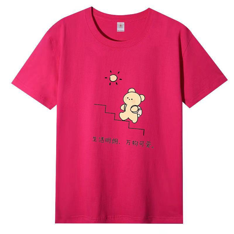 

Хлопковая блестящая яркая рубашка с коротким рукавом для женщин 2025 года, новые модные топы Tide 3XL