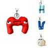 Cozy Alphabet Lore Plush Pendant Doll Baby Educational Toy Home Decor Xmas Gift