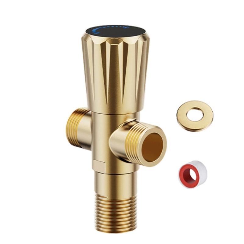 Strong Anti Leak Angle Valves Valves High Pressure Resistant Angle Valves for Bathroom Plumbing Fixtures