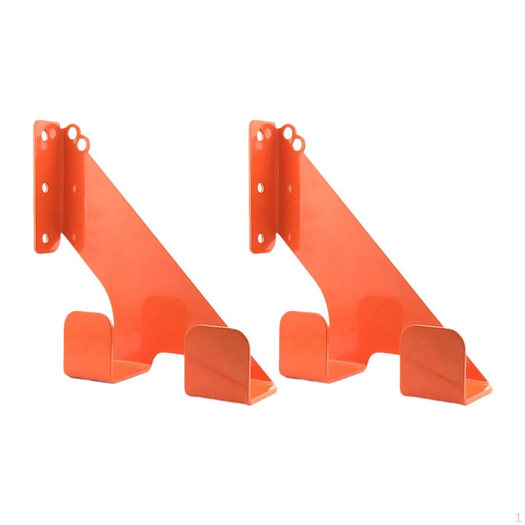 2 Pieces Chainsaw Hanger, Heavy Duty Holder, Wall Mount Garage Organization for