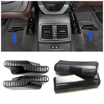 Für BMW F20 F21 1er X1 F48 X2 F39 F46 Autositz AC Heizung Klimaanlage Kanalgitter Entlüftungsauslassabdeckung Schutzaufkleber
