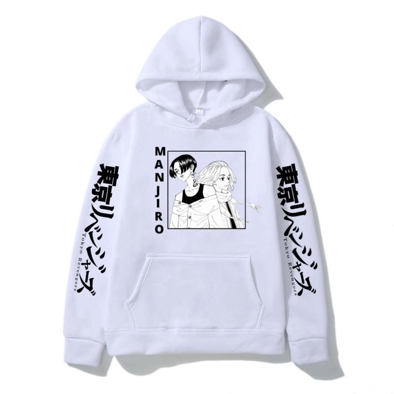 Tokyo Avengers Mikey Japanese Animation Men's Hoodie Sweatshirt Men Womnen Fashion Design Pullover Men's Hoodies