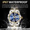 B6632 Top Brand Luxury Fashion Business Womens Quartz Watches 30M Waterproof Week Date Clock Sport Womens Wristwatch