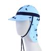 Kids Windproof Anti-UV Sun Hat Large Brimmed Breathable Nylon Multicolor Cap for Hiking Climbing