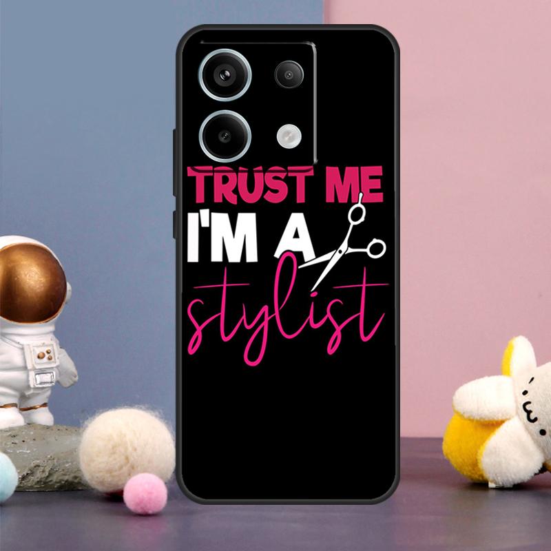 

Футляр для ножниц парикмахера и барбера для Xiaomi Redmi Note 13 9 10 11 12 14 15 Pro Plus Redmi 15 15C 14C 10C 12C 13C Чехол Redmi Note 9
