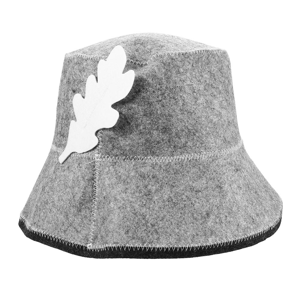 Soft Felt Hat Grey Water Absorbent Hat Reasonably Designed Size Simple And Elegant Design Smooth And User-friendly For Braids
