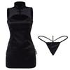 Sexy Cheongsam Retro Sexy Underwear Uniform Temptation Perspective Slim Side Open Straps Passion Suit Hair