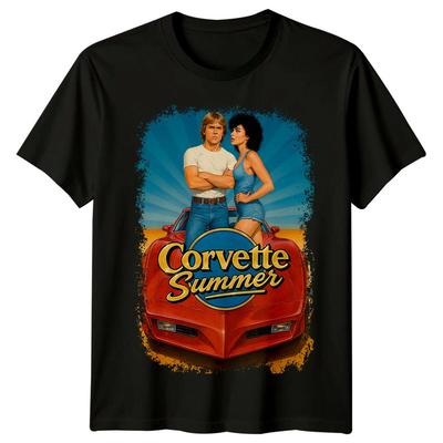 Corvette Summer (1978) Movie Poster Inspired T-Shirt Retro 80s Tee