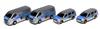KATO N Gauge Toyota Hiace Security Company Railway Model Supplies Long/Probox (4 units) 23-653C