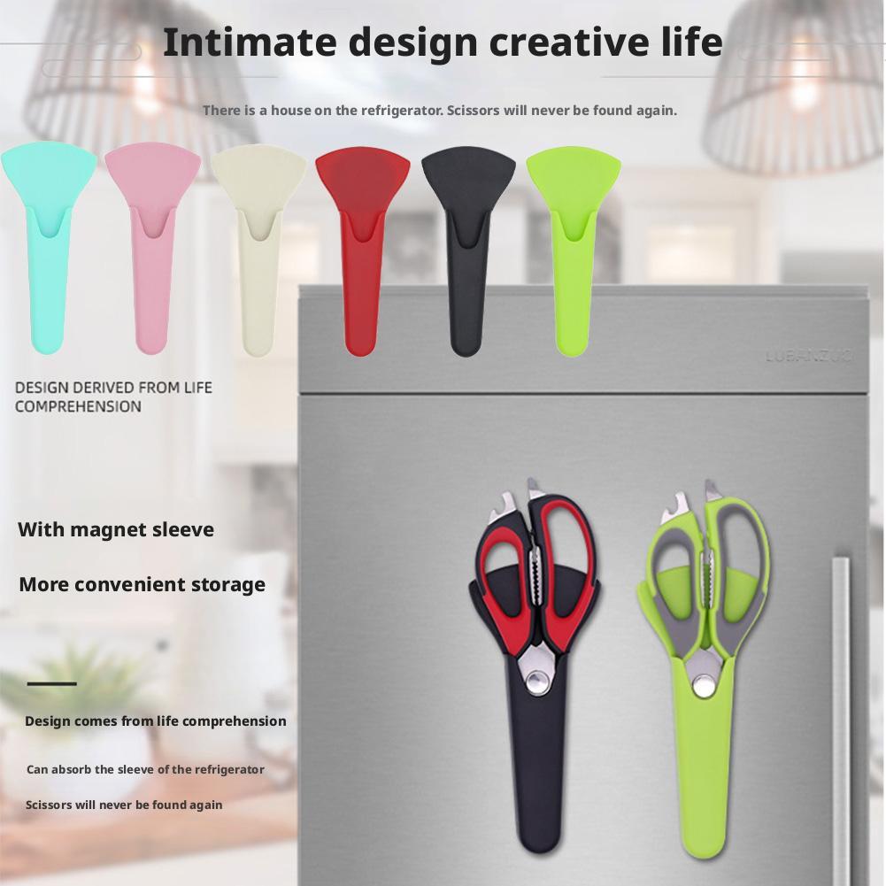 Aufbewahrungsständer für Küchenscheren, magnetischer Kühlschrankhalter, universelle Aufbewahrungsbox, Werkzeughalter mit Adsorption