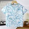 New Summer T-shirt for Girls Summer Clothes for Babies and Children Half Sleeved Cotton Thin Short Sleeved Shirt for Boys and Babies