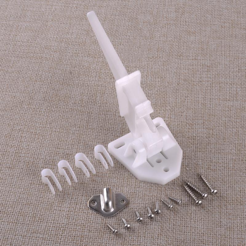 White Marine Boat Speedometer Pitot Speed Gauge Pickup Kick-up Tube High Quality