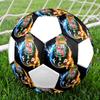1PC FC Porto football size 5 soccer ball PrahaIndoor Soccer Ball Colorful All Ages Machine Stitched PVC Competition Ready Durable High-Bounce