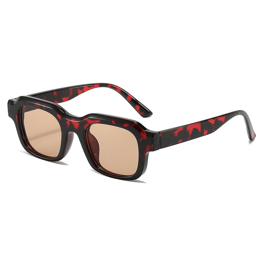 Square Sunglasses Men for Women Transparent Sun Eyeglasses Travel Sunglasses Classic Vintage Vintage Retro UV400 Lunette Soleil Femme Gafas De Sol
