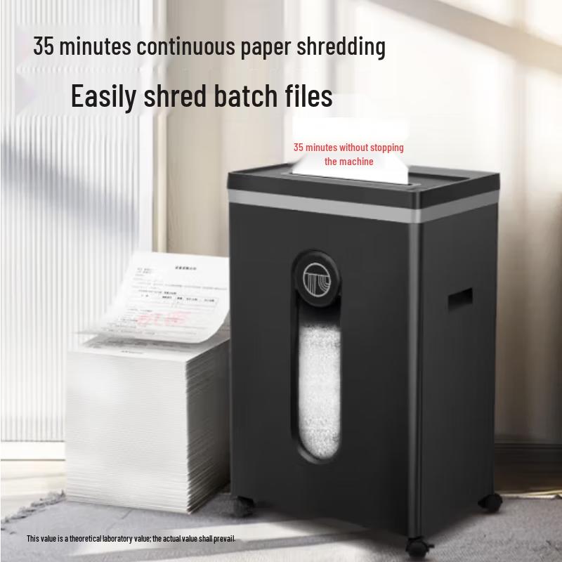 GEPAD GPS-1235 Commercial Cross-Cut Paper Shredder CN plug (adapter included)
