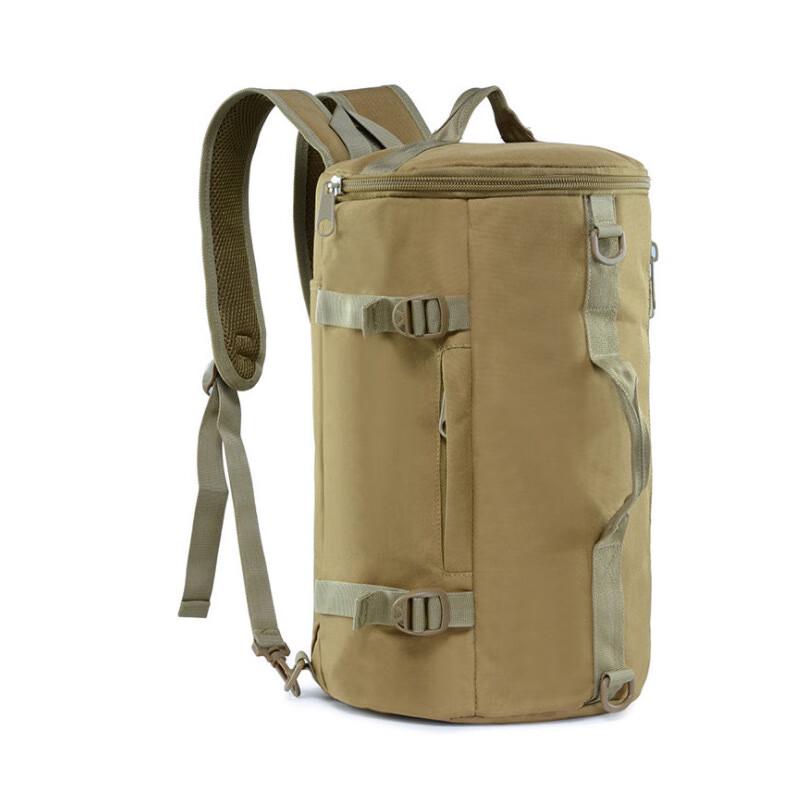 Versatile Outdoor Tactical Barrel Backpack 25x25x40 cm