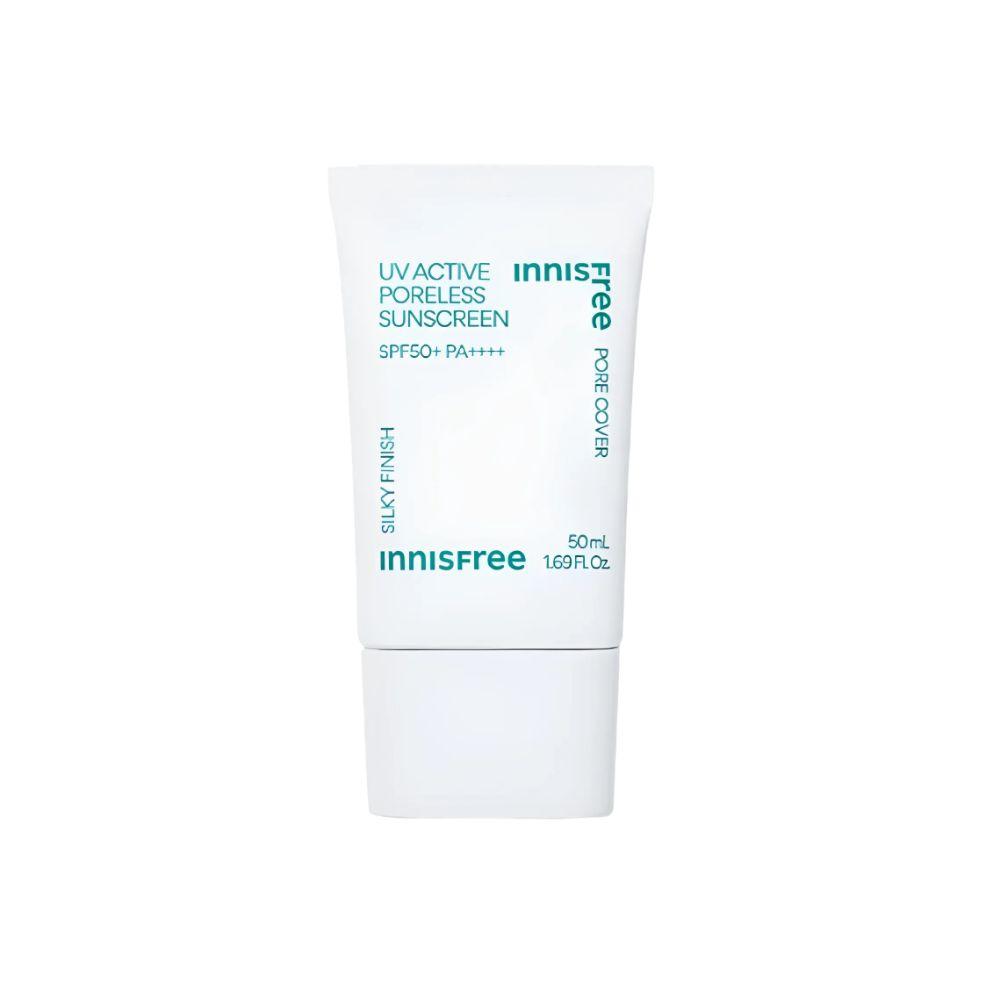 INNISFREE UV Active Poreless Sunscreen SPF50+ PA++++ Sebum Control UV Protection 50ml