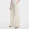 FILA Heritage Fashion Simple Trendy Versatile Woven Casual Pants Women pants Cloud-Mushroom-White F11W538806F-WT
