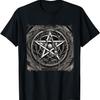 Goth Aesthetic Grunge Occult Emo Satanic Gothic Pentagram T-Shirt