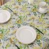 Premium Sunflower Tablecloth Leave-In Waterproof, Oil-Proof And Anti-Scalding Dining Table Cloth Table Mat Coffee Table Mat Rectangular Tablecloth