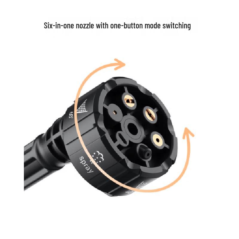 Deli DL904019 Cordless High-Pressure Car Washer CN Plug (adapter Included)