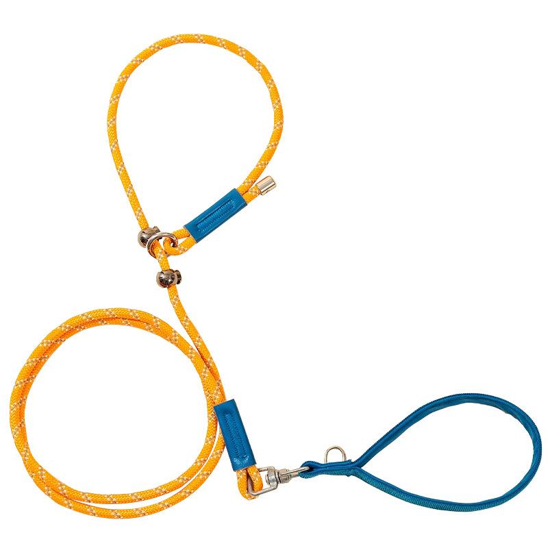 Colorful P-chain Pet Competition-level Dog Leash P-rope Explosion-proof Rushing Out To Walk Dogs Universal Dog Walking Rope for Medium and Large Dogs