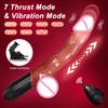 Wireless Remote Control Dildo Female Masturbation Sex Toys for Women Telescopic Penis Vibrator Adult Vagina Anal Stimulator