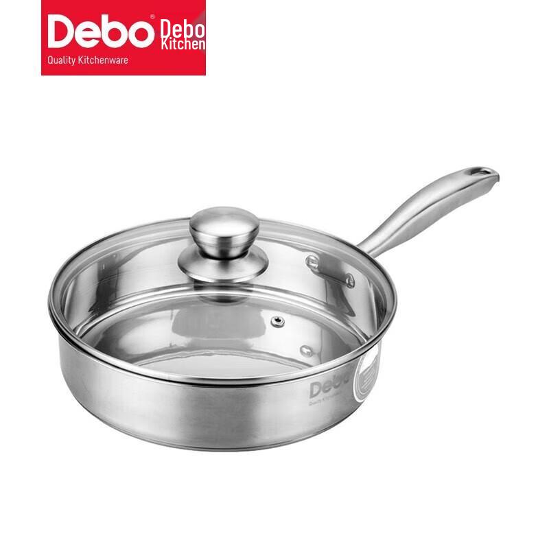 DeBo DEP-608 Yas 24cm Stainless Steel Frying Pan