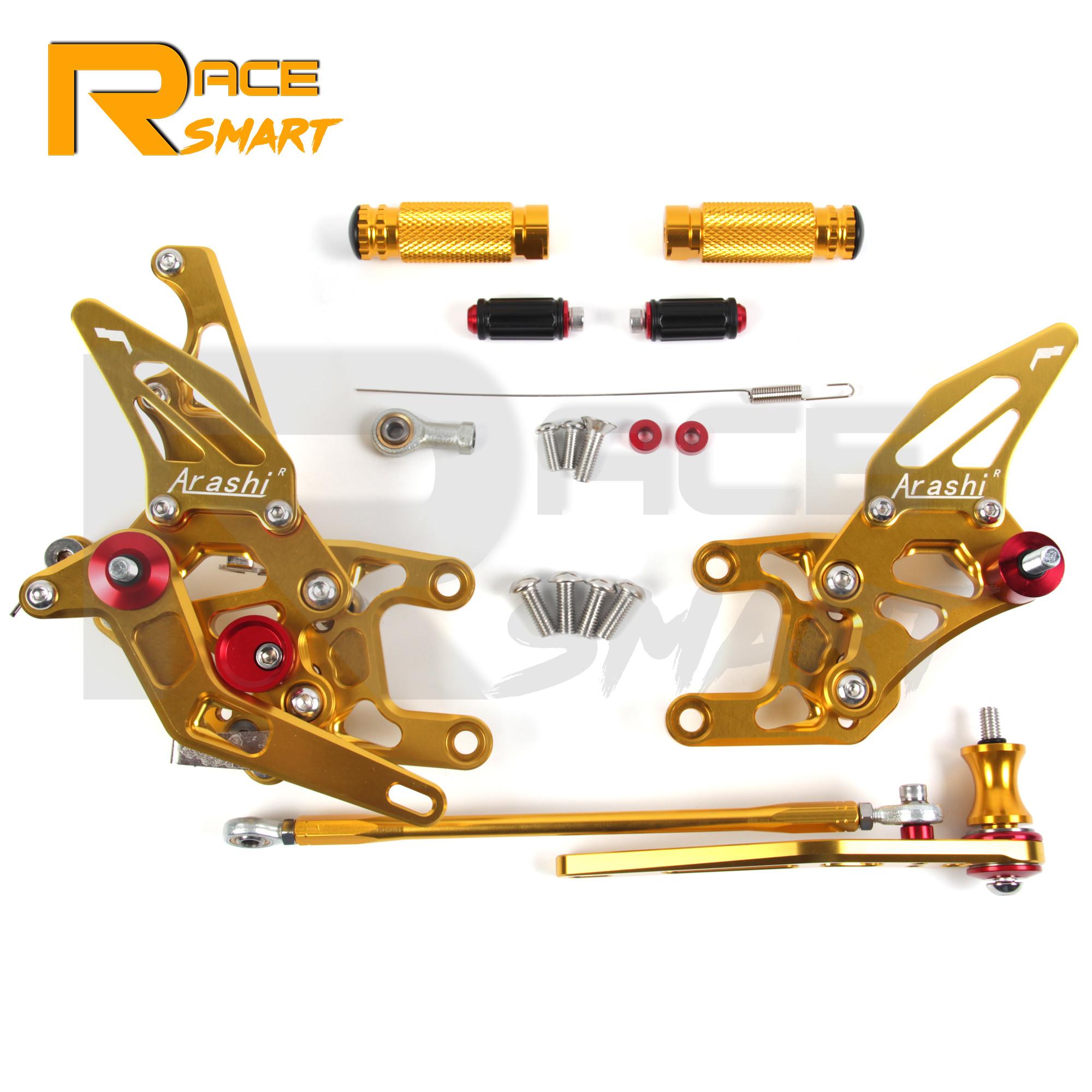 

Motorcycle CNC Adjustable Rearset Footrests For HONDA CBR1000RR 2012-2020 CBR1000 RR SP CBR 1000RR 2013 2014 2015 2016 GP Shift золотой