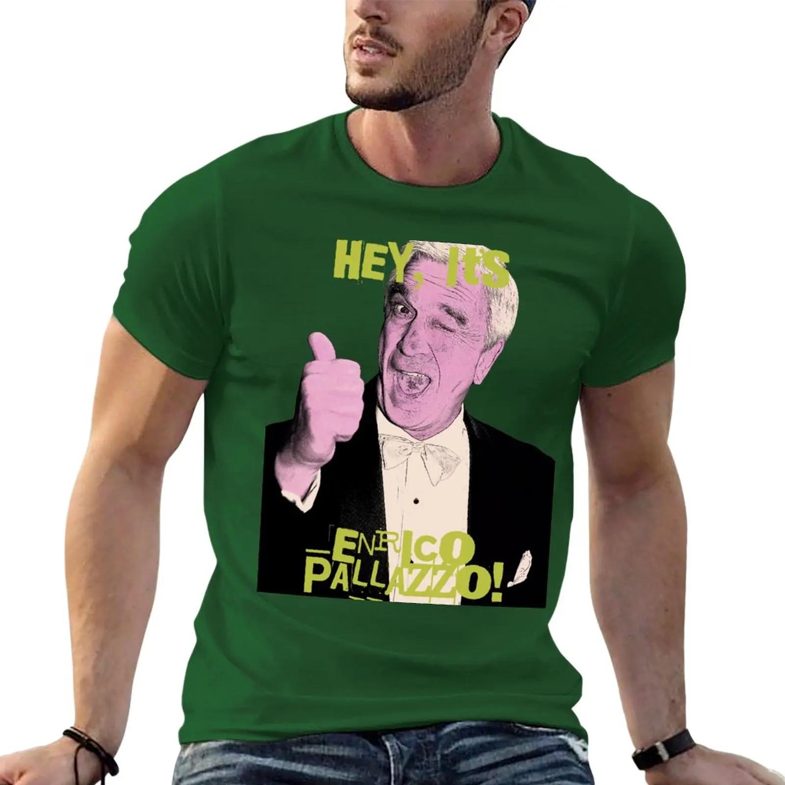 

New Hey, It s Enrico Pallazzo! T-Shirt customized t shirts Tee shirt plain t shirts men 4XL