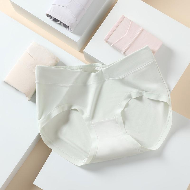 Fentenggan 7A Antibacterial V-shaped Abdominal Support Modal Cotton Maternity Underwear