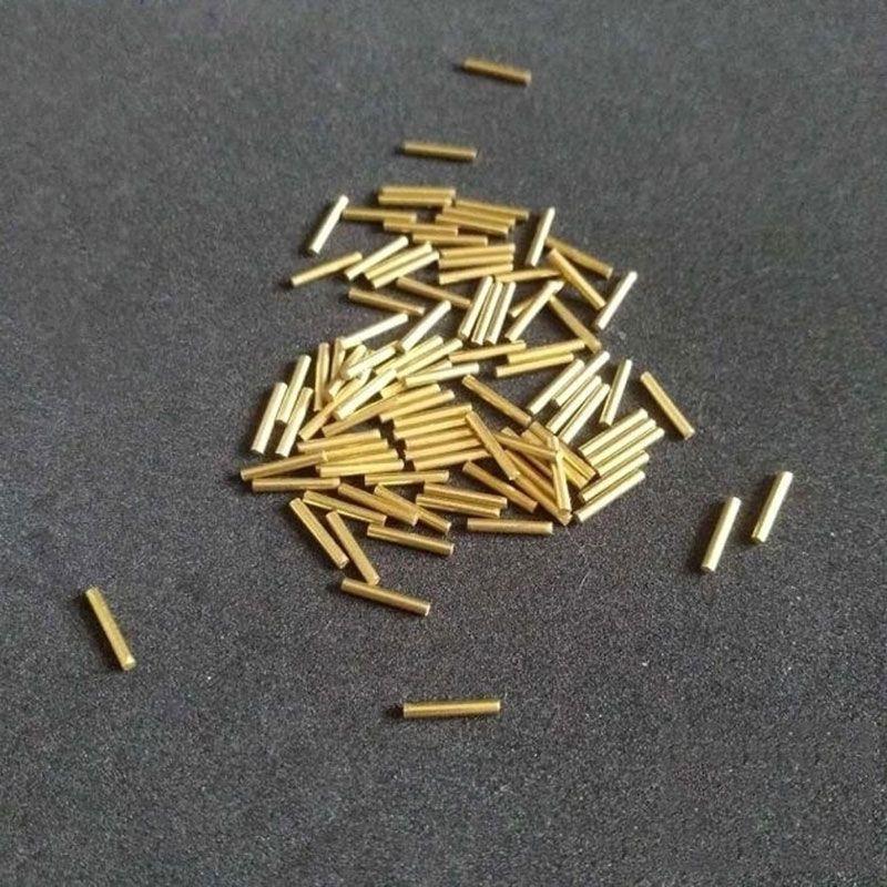 100pcs/Lot Universal Copper Hinge Pins Fit For Zippo Gas Lighter Replacement Outer Case Link Pins DIY Repair Accessories
