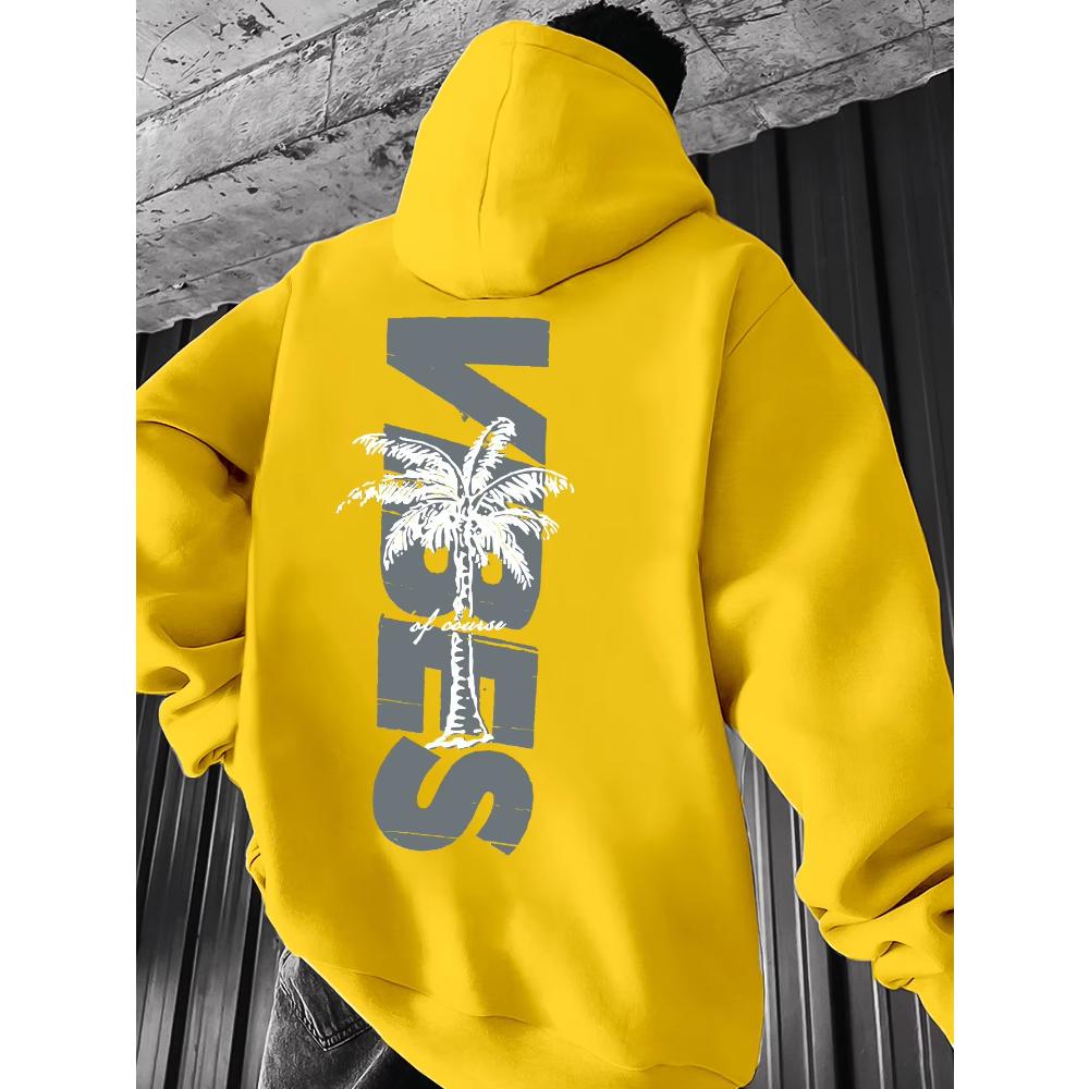 Casual Men's Print Comfortable Loose Sweatshirt Simple Hoodies Sweatshirts Men’s