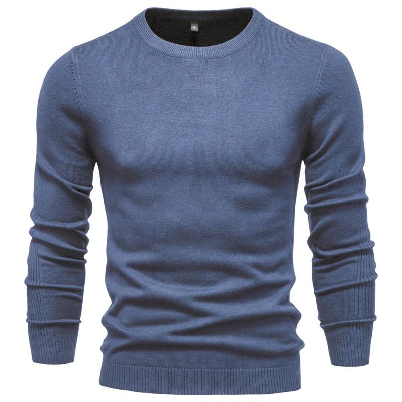 Mens Turtleneck Knit Sweater Casual Long Sleeve Pullover Fall Winter Slim Fit