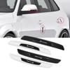 ZHA3 4PCS  Rubber Anti Collision Strip Car Door Rearview Mirror Protector Stickers For Alfa Romeo 4C 159 Spider Giulia Giulietta 156