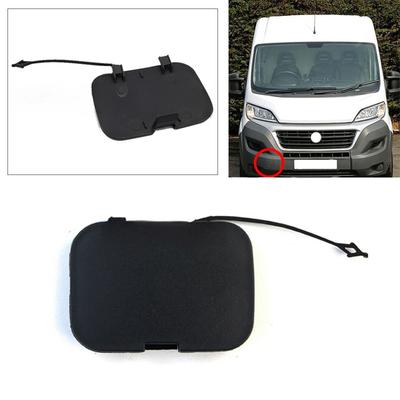 1x 1611707280 Front Bumper Towing Eye Hook Cover 735589787 For Peugeot Boxer Citroen Relay Jumper Fiat Ducato 2014-2019