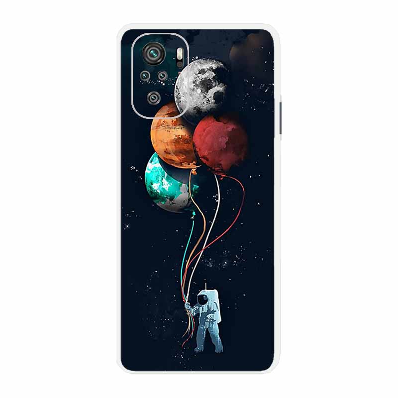 Für Xiaomi Poco M5 Klare Hülle Mode Bemalte Silikon Weiche Rückabdeckung Für Xiaomi Poco M5 Transparente Handyhülle POCO M 5 Hülle