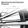 ENLEE TPU-01 Bike Chain Stay Protector/Frame Guard Anti-Scratch Shock Absorption for Road/Mountain Bikes