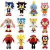 Sonic Plush Toy Soft Stuffed Doll Cute Design Fluffy Style Bedroom Ornaments