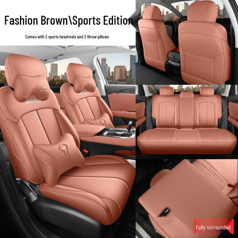 Premium Full Coverage Seat Covers for 2026 5th Gen Geely Emgrand, All-Season Car Seat Cushions