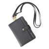 OWLGuardian Passport Large Bifold Slim RFID AirTag Passport Storage Zippered Coin and Detachable Adjustable Neck Perfect for International Business