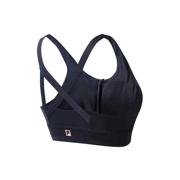 FILA Athletics Yoga Sports Bra Women Underwear Dark-Blue A11W221125F-NV